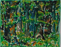 Landschaft 9, Aquarell